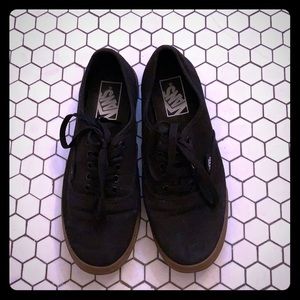 Vans Black Canvas Lo Pro Unisex Skate Shoes